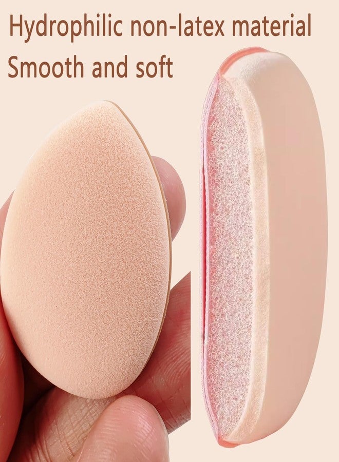 ROYHOO 75PCS Finger Powder Puff Mini Makeup Sponge Soft Beauty Makeup Blender Puff for Foundation, Face Powder, Under Eye Setting, Concealer, Repair Cream, Cosmetic Tool - Image 3